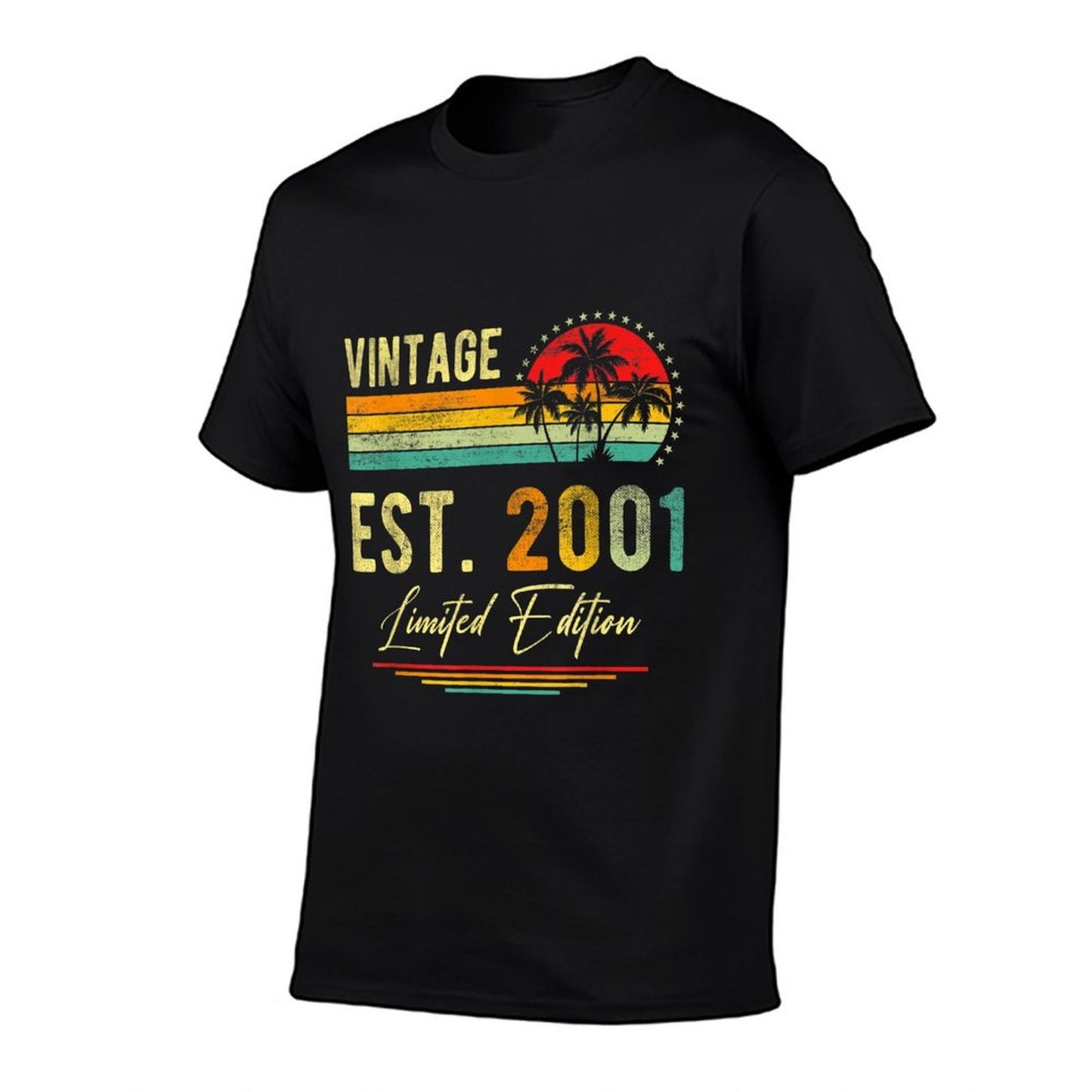 Vintage 2001 Retro 21 Years Old Being Awesome 21st Birthday Durable T-Shirt
