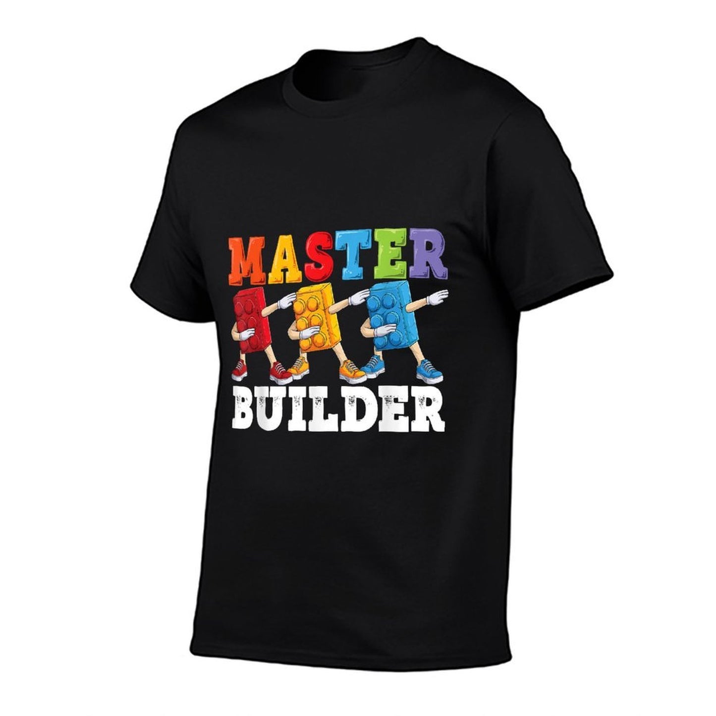 Dabbing Kids Master Builder Funny Building Blocks Bricks Classic T-Shirt