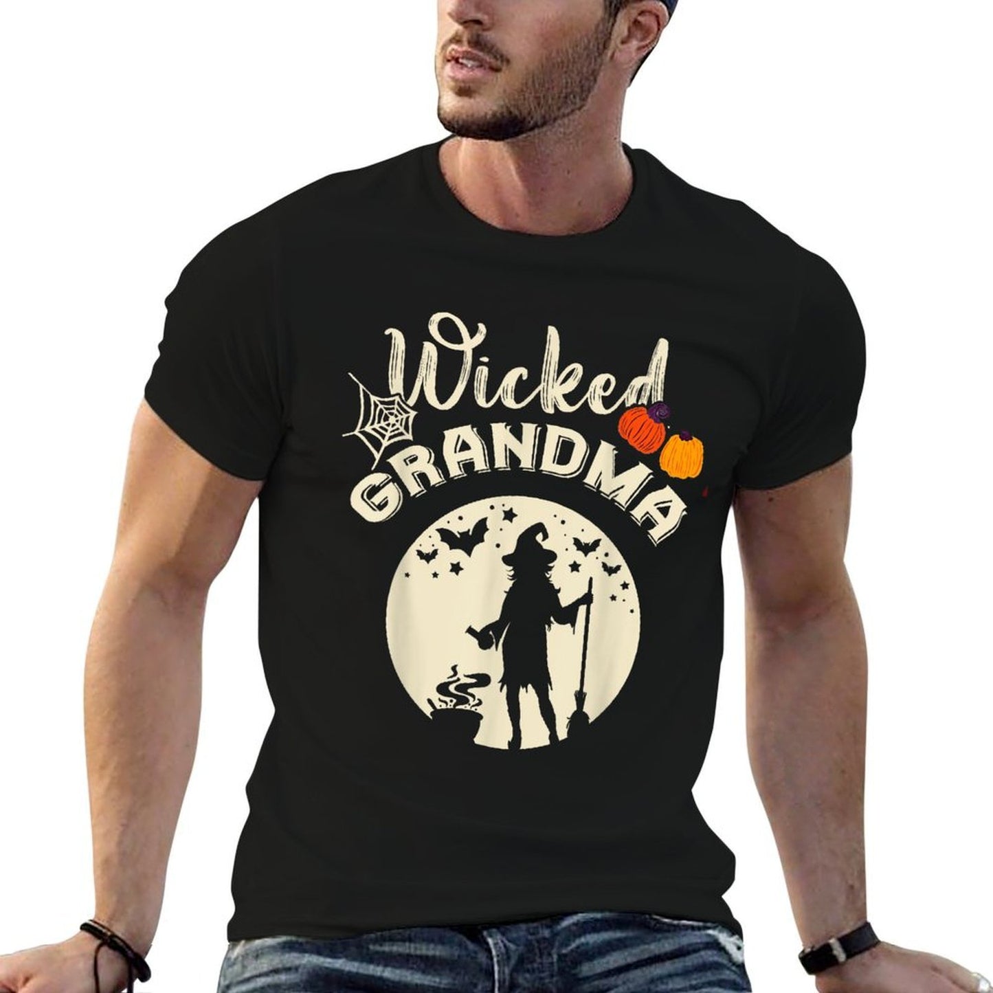 Funny Halloween Grandma Wicked Witch Costume Classic T-Shirt