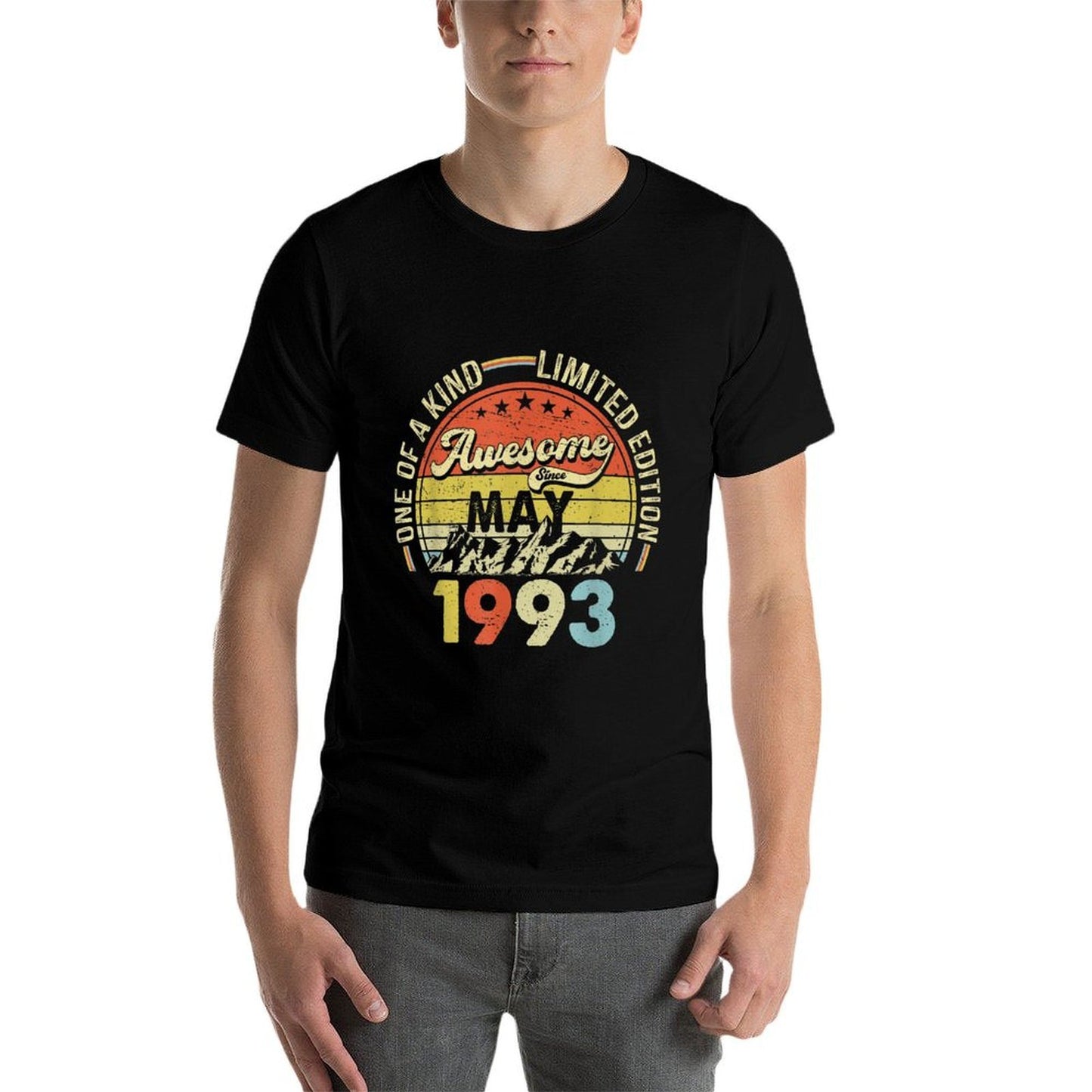 Vintage May 1993 Limited Edition 30 Year Old 30th Birthday Graphic-printed T-Shirt