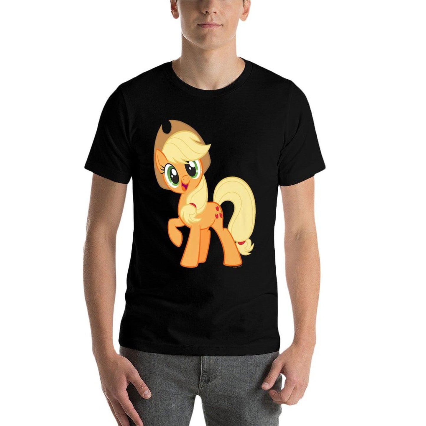 My Little Pony Friendship Is Magic Big Applejack Portrait Premium Moisture-wicking T-Shirt
