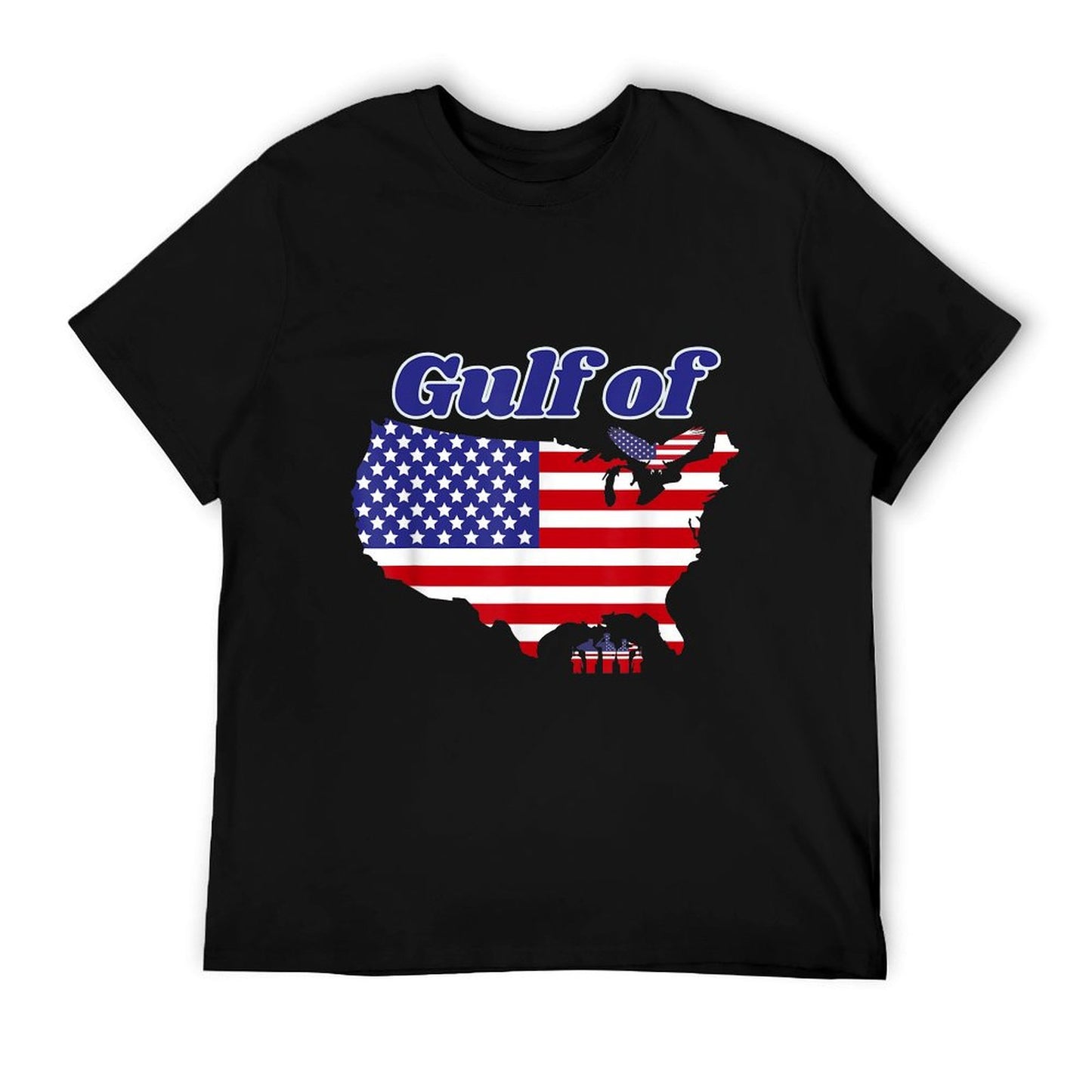 Gulf of United States of America Heathered Texture T-Shirt
