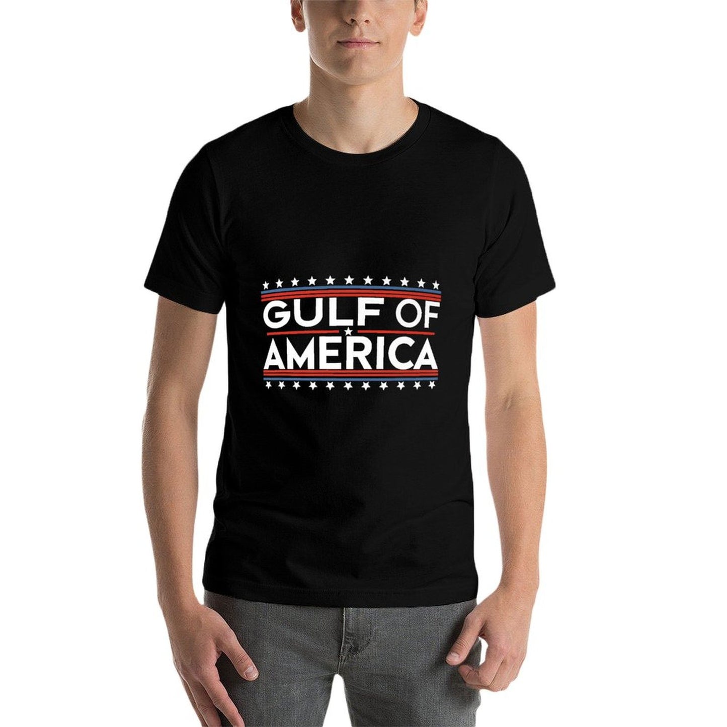 America Funny USA American Pride Mexico Gulf Premium Stretchy T-Shirt