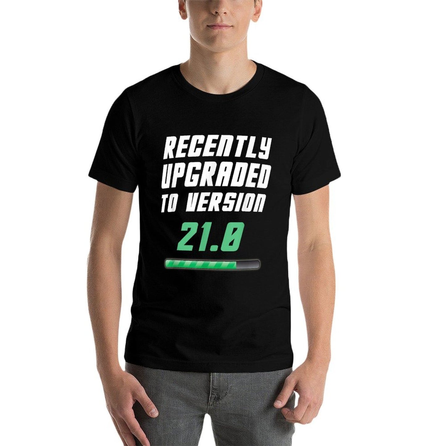 21st Birthday Geek Version 21.0 Bday Gift Vintage-inspired T-Shirt