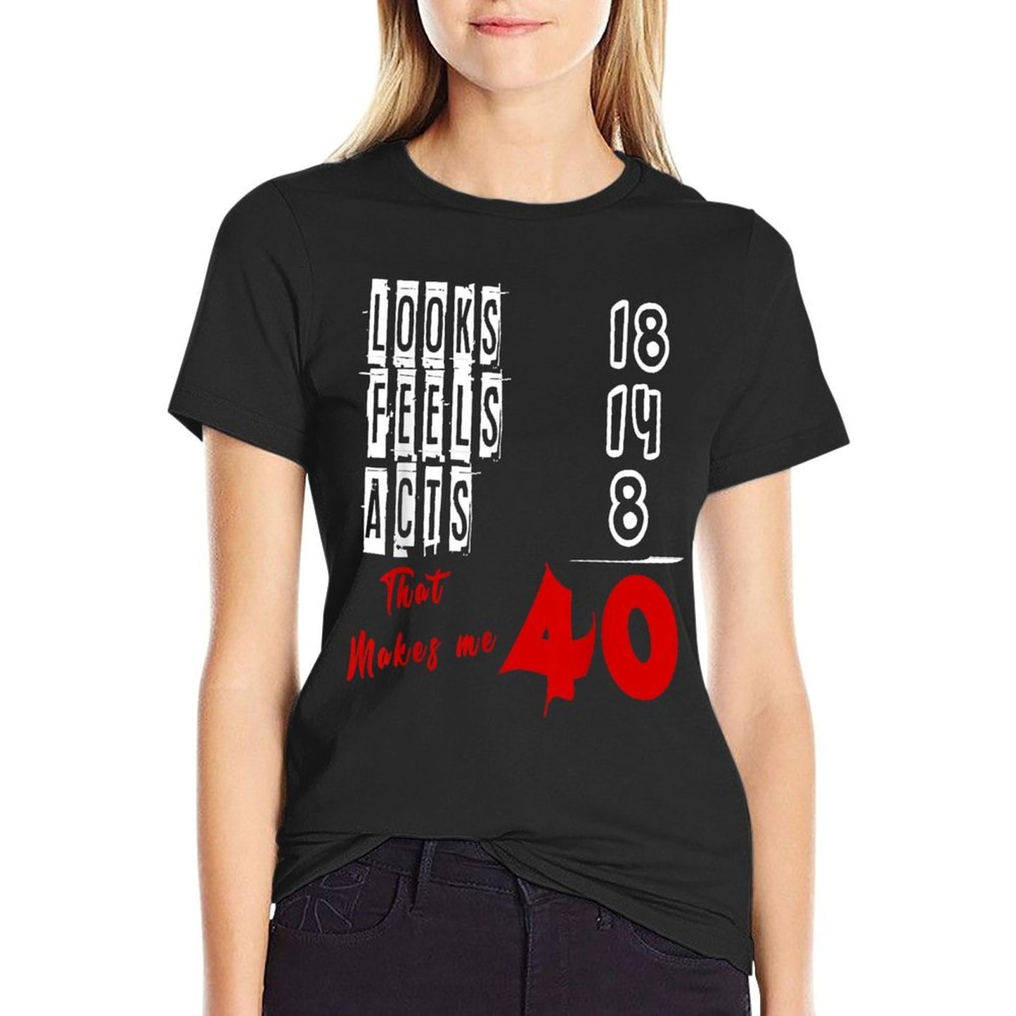 40th Birthday T Funny Women Men Gift Vintage-inspired T-Shirt