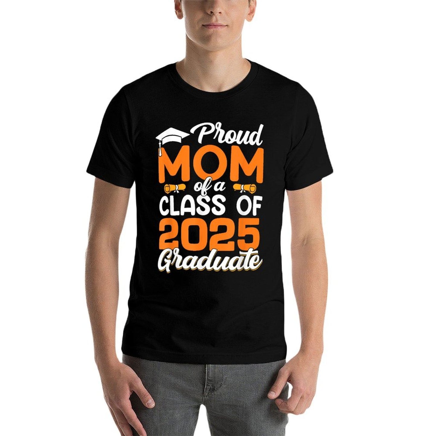 Proud Mom Of A 2025 Graduate Mom Graduation Senior 2025 Classic T-Shirt
