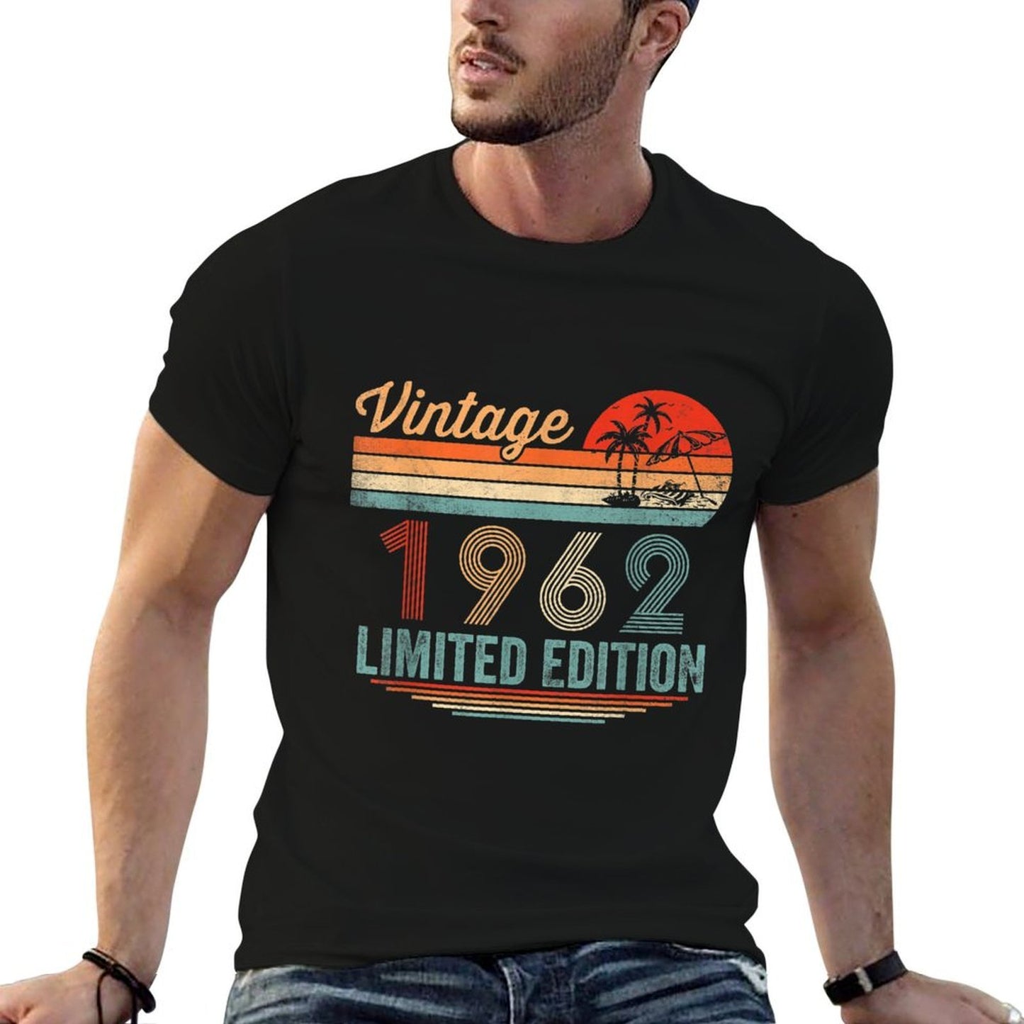 60 Year Old Gifts Vintage 1962 Limited Edition 60th Birthday Classic T-Shirt