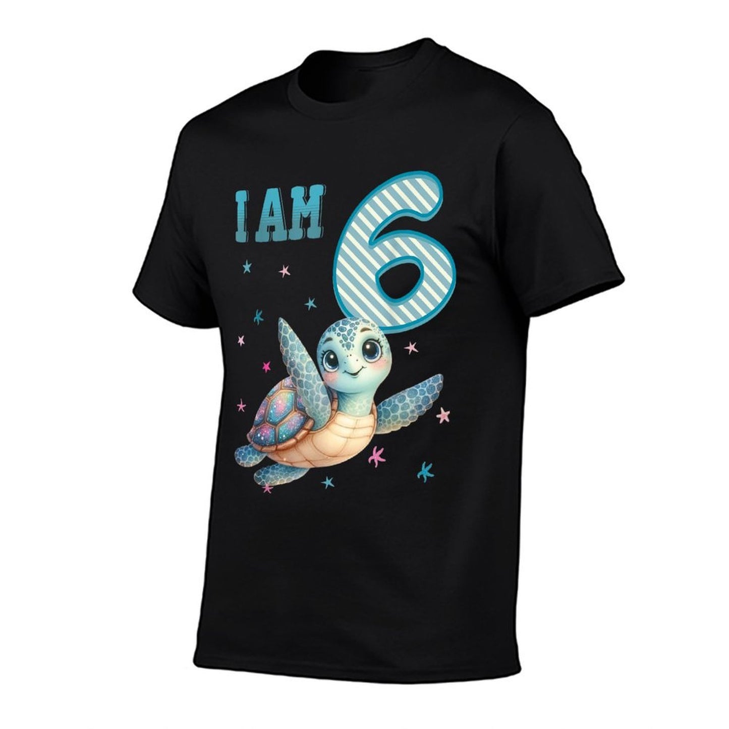 Kids 6 Year Old 6th Birthday Sea Turtles Boy Girl Turtle Soft T-Shirt
