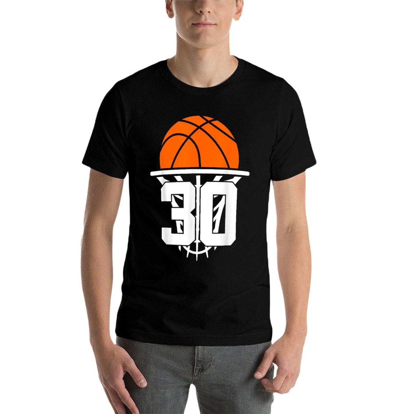 30 YEARS BASKETBALL 30TH BIRTHDAY Stretchy T-Shirt