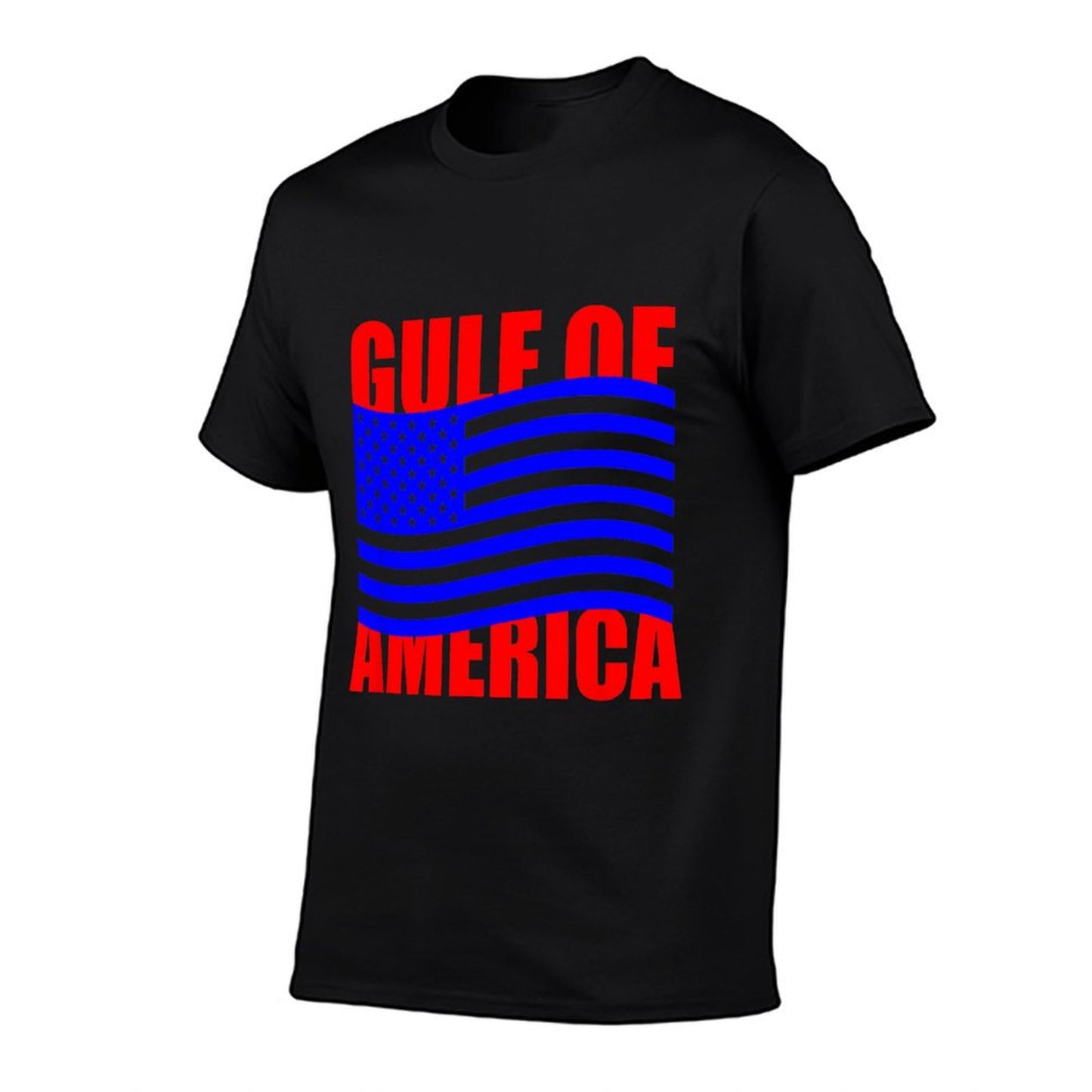 Gulf of United States of America USA Flag Lightweight T-Shirt