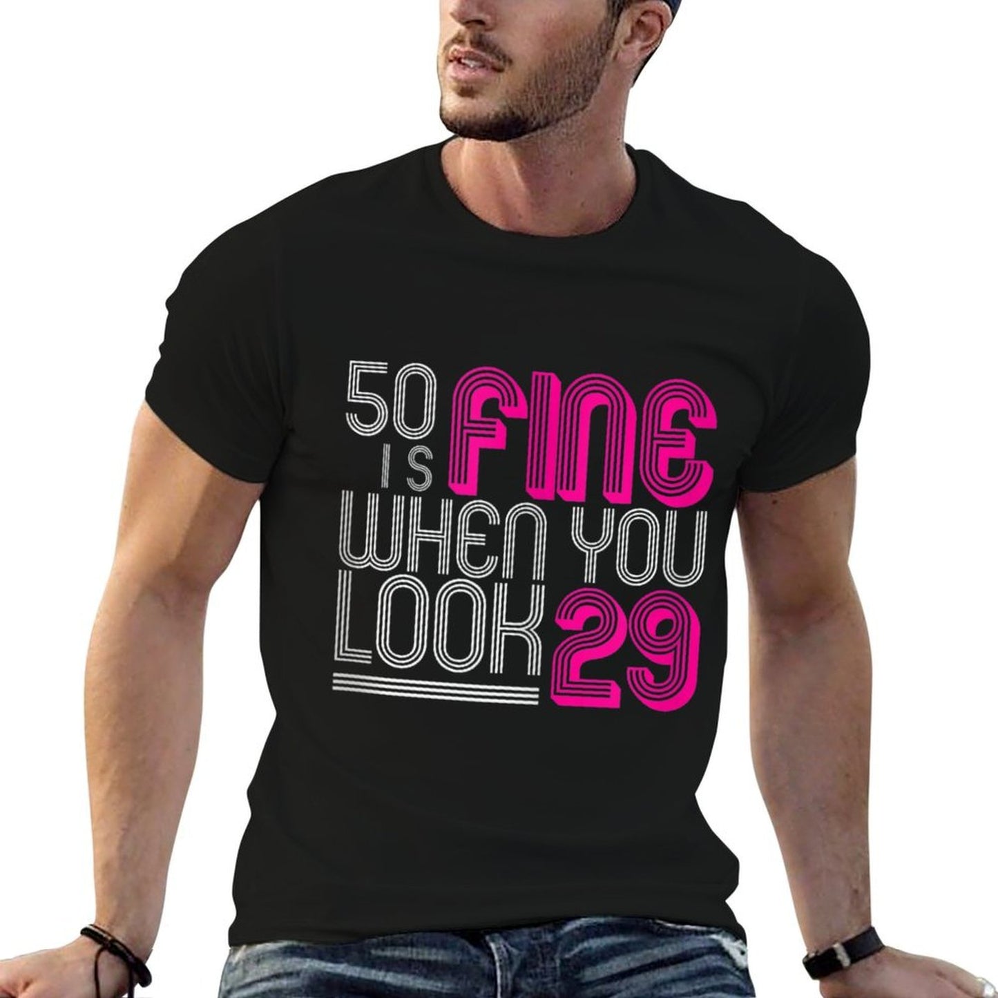50th Birthday Gifts for Her Women Age 50 Year Old Mom 1972 Graphic-printed T-Shirt