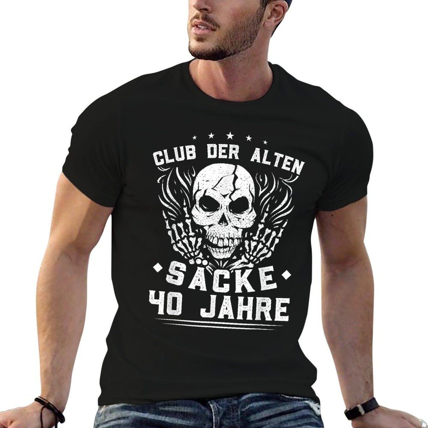 Club of The Old Bags Funny 40th Birthday Vintage-inspired T-Shirt