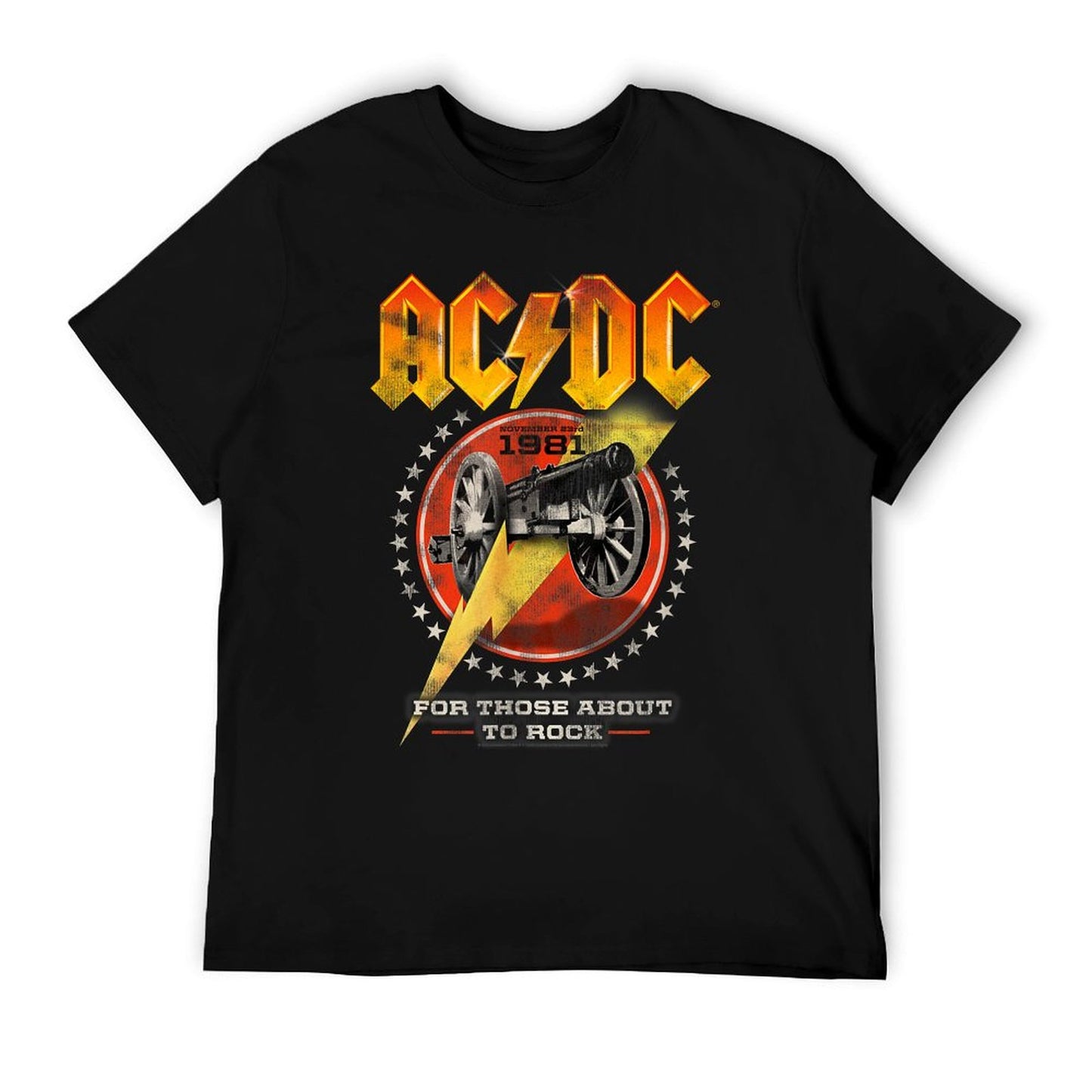 ACDC Rock Music Band For Those About To Rock 1981 Quick-drying T-Shirt