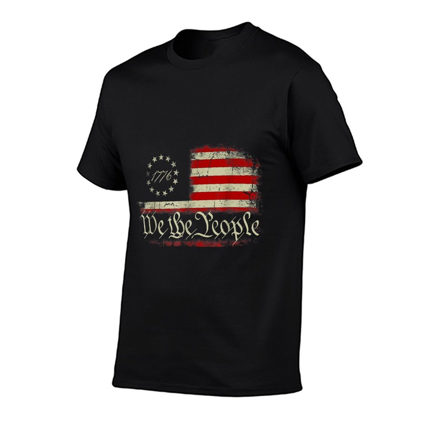4th Of July We The People American 1776 Old American Eco-friendly Material T-Shirt