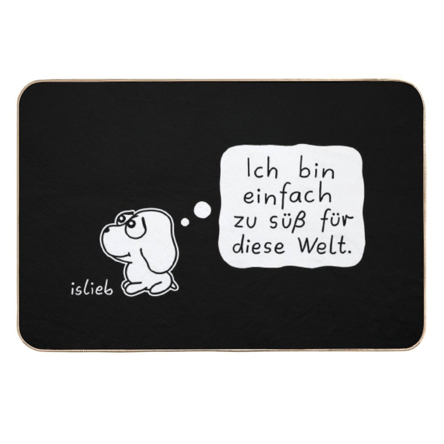 Too Sweet for The World Stain-Proof Bath Mat