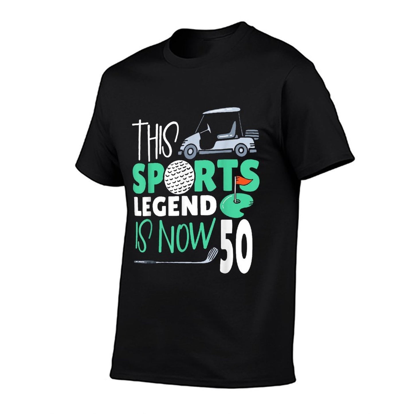 This Sports Legend Is Now 50, Golf Game 50th Birthday Moisture-wicking T-Shirt