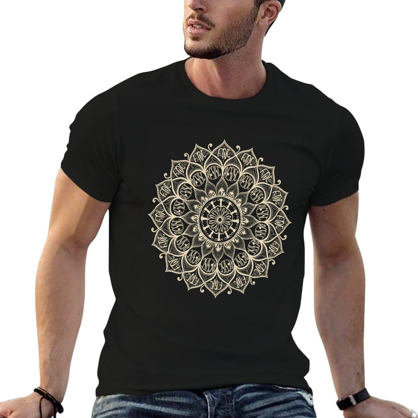 Resist 8647 Trump Mandala Political Resistance Feminist Breathable T-Shirt