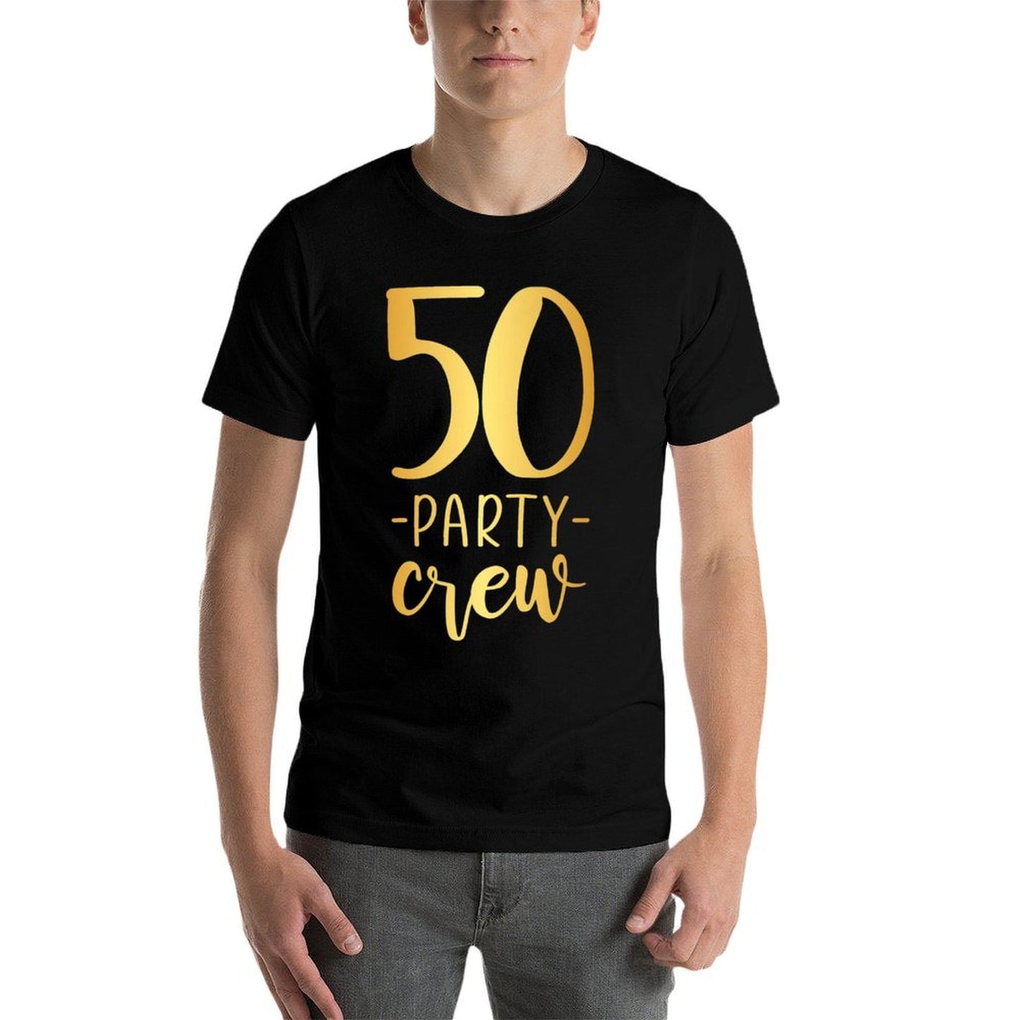 50 Party Crew 50th Birthday Group Friends Premium Vintage-inspired T-Shirt