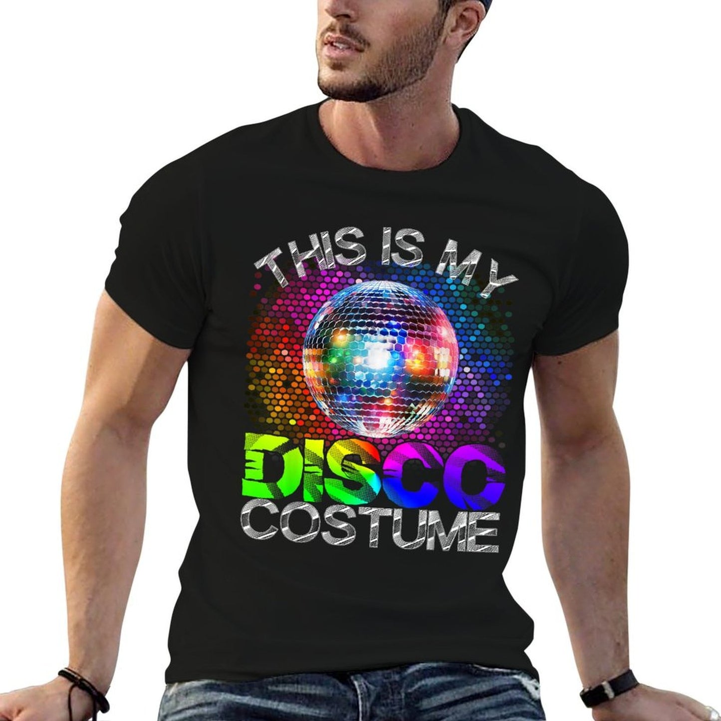 This Is My Disco Costume - 1970s Funky Party 70s Groove Breathable T-Shirt