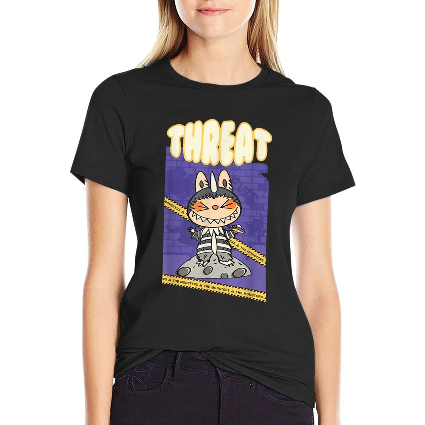 Labubu Lover Cute Labubu Funny The Monsters Party Boys Vintage-inspired T-Shirt