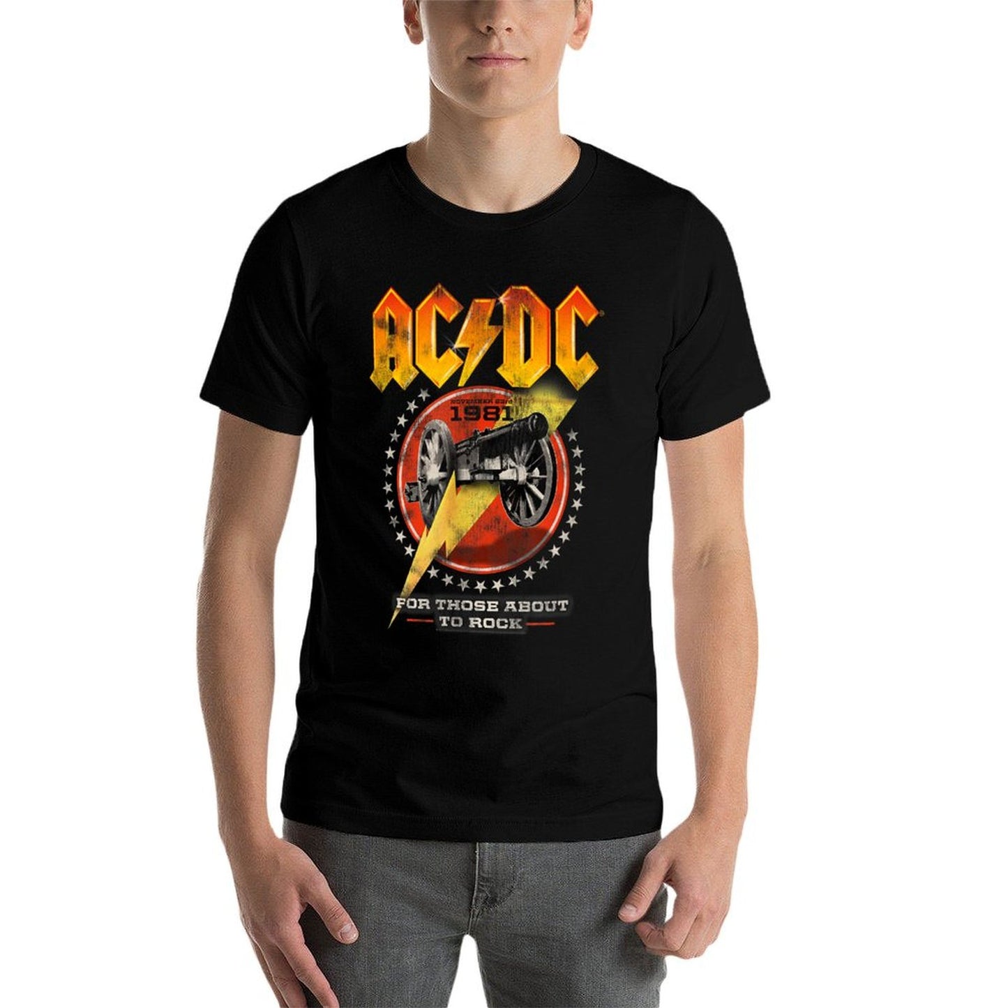 ACDC Rock Music Band For Those About To Rock 1981 Quick-drying T-Shirt