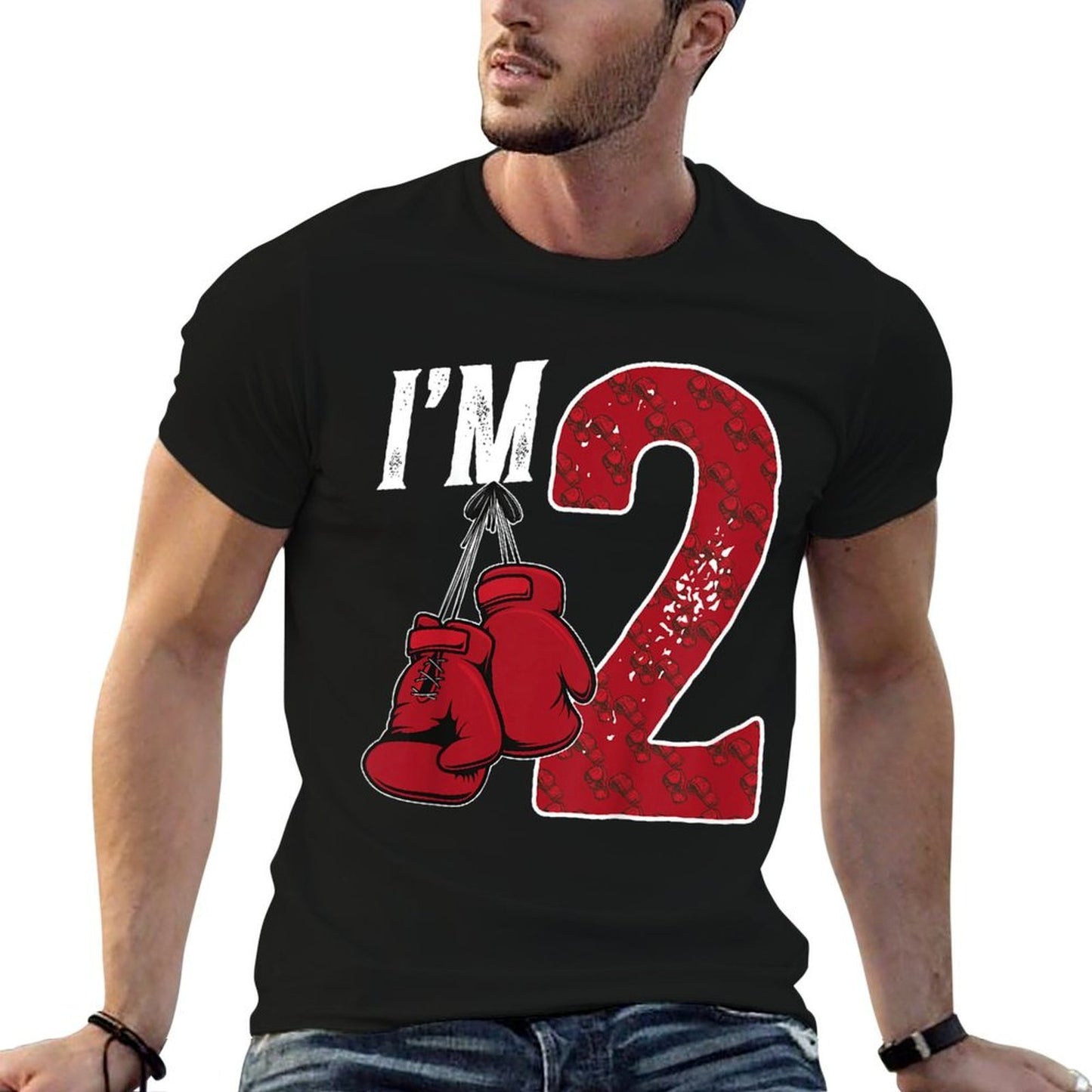 Kids 2nd Birthday Boxing Boy Two Year Old Boxer Quick-drying T-Shirt