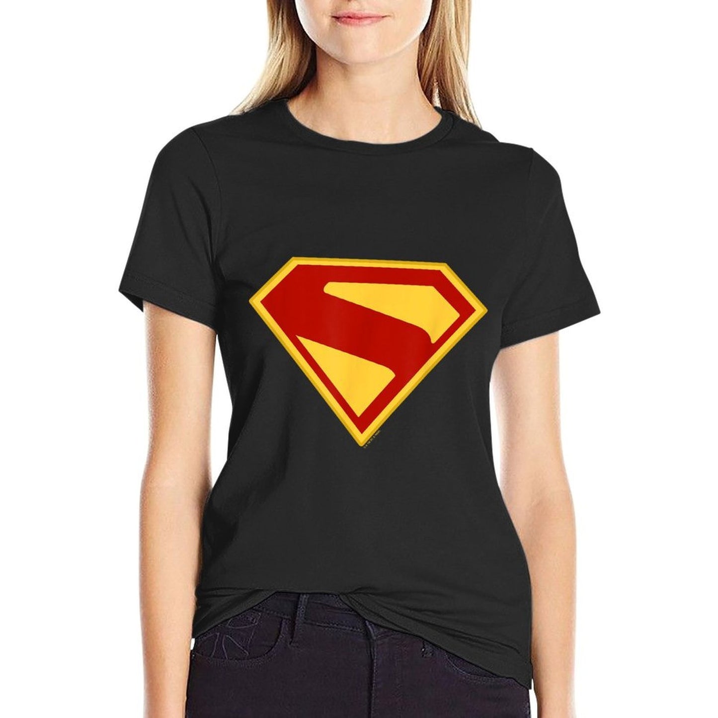 SUPERMAN (2025 Movie) S-Shield Tagless Design T-Shirt
