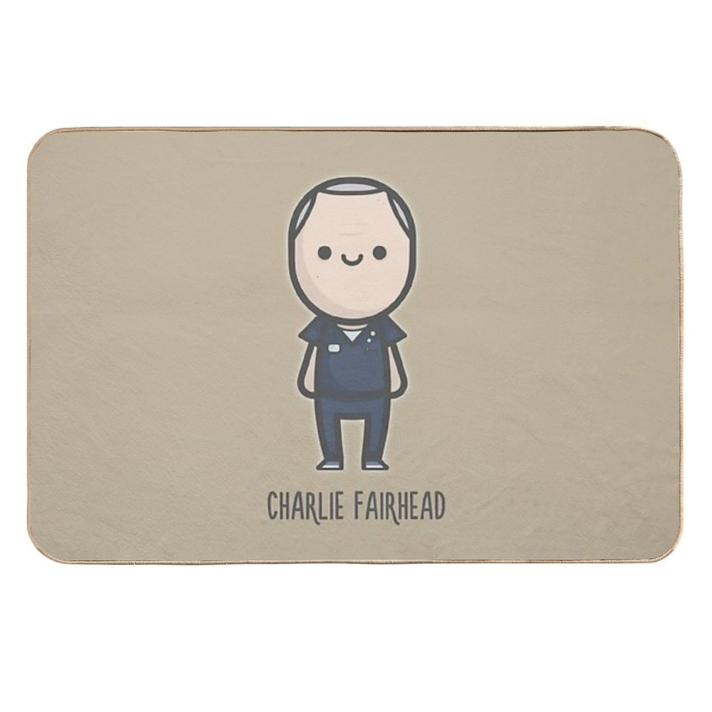 Charlie Fairhead Anti-Trip Bath Mat