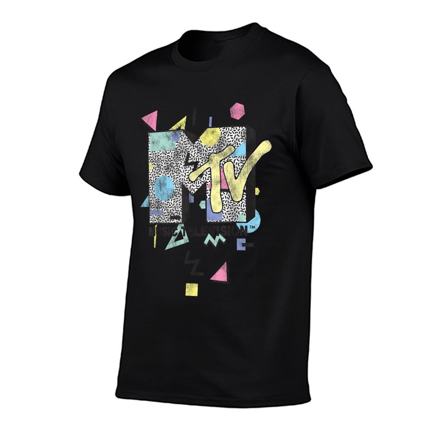 MTV Retro Shape Design Logo Graphic Versatile T-Shirt