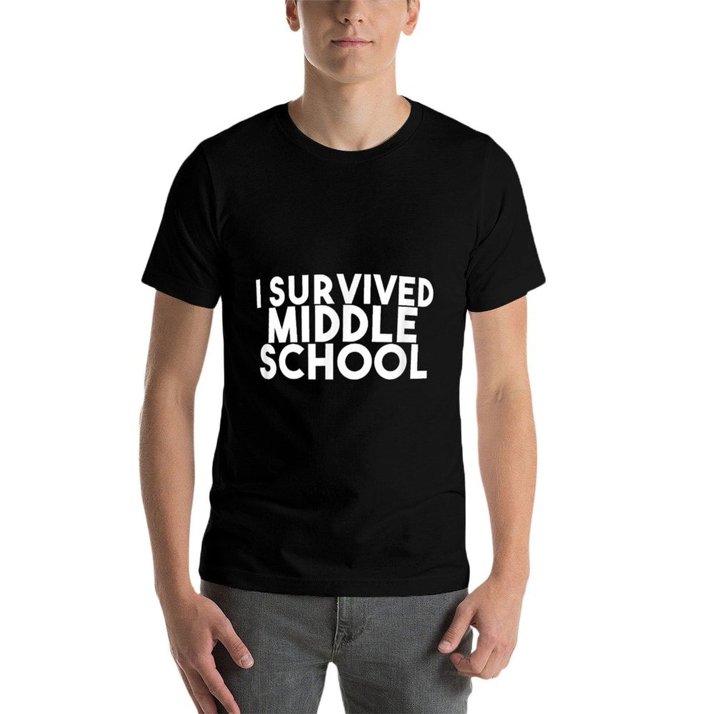 Funny Middle School Graduation Gift Eighth 8th Grade Durable T-Shirt