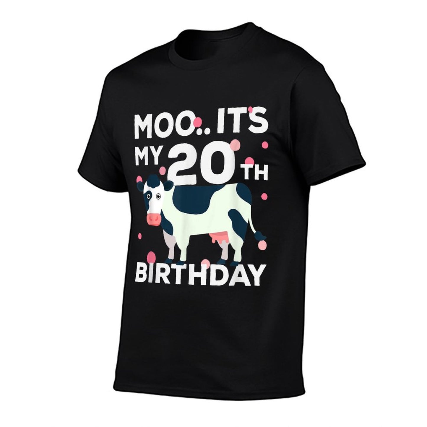Funny Cow Its My 20th Birthday 20 Year Old Birthday Odor-resistant T-Shirt