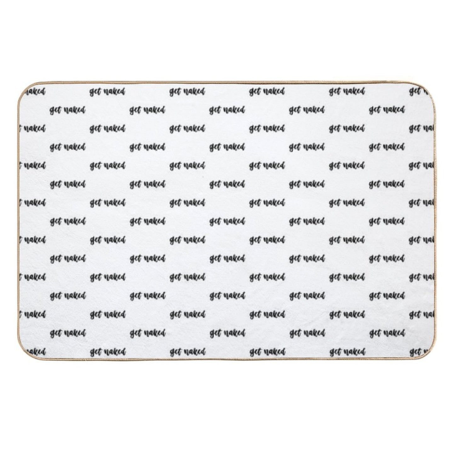 Get Naked Bath Mat Stain-Proof Bath Mat