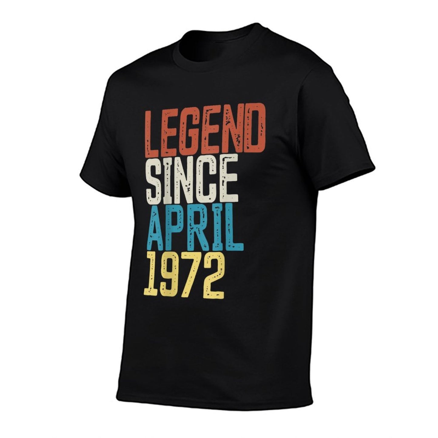 50th Birthday Vintage Born in April 1972 Birthday Classic T-Shirt