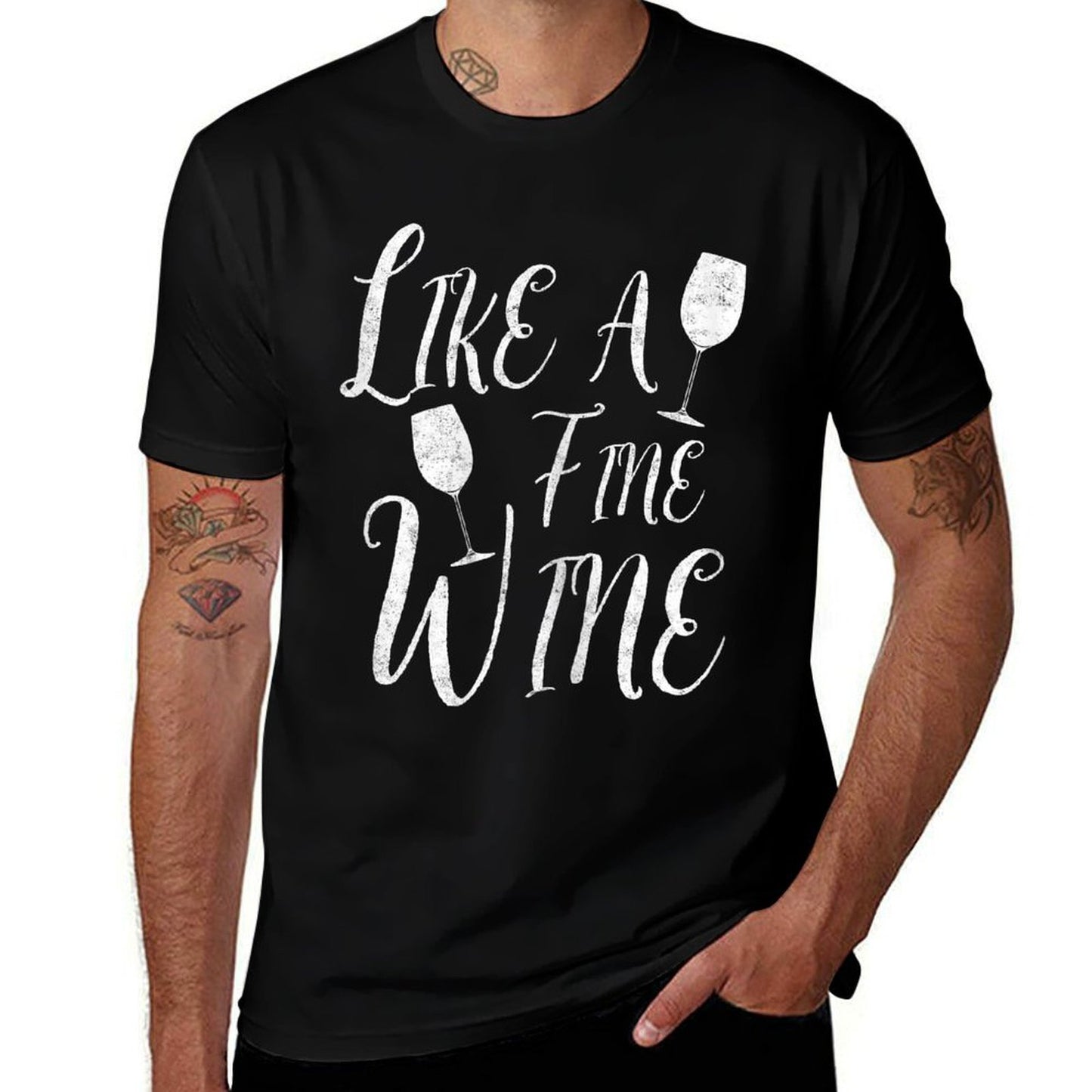 50 Year Old Like A Fine Wine Happy 50th Birthday Eco-friendly Material T-Shirt