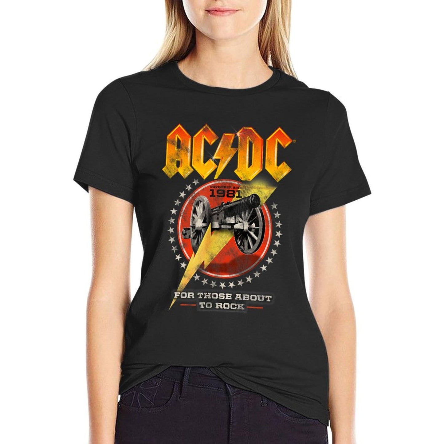 ACDC Rock Music Band For Those About To Rock 1981 Quick-drying T-Shirt