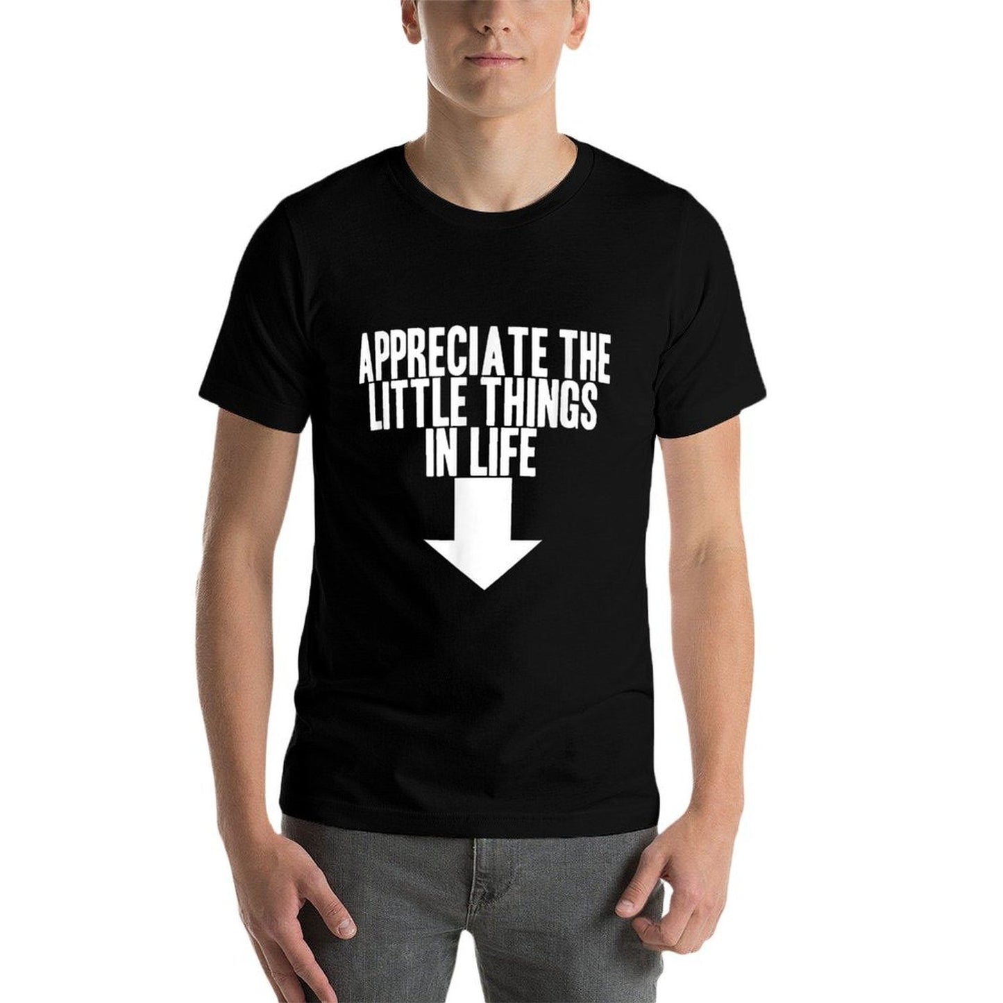 Small Penis Little Things Funny Bachelor Party Gag Wrinkle-resistant T-Shirt