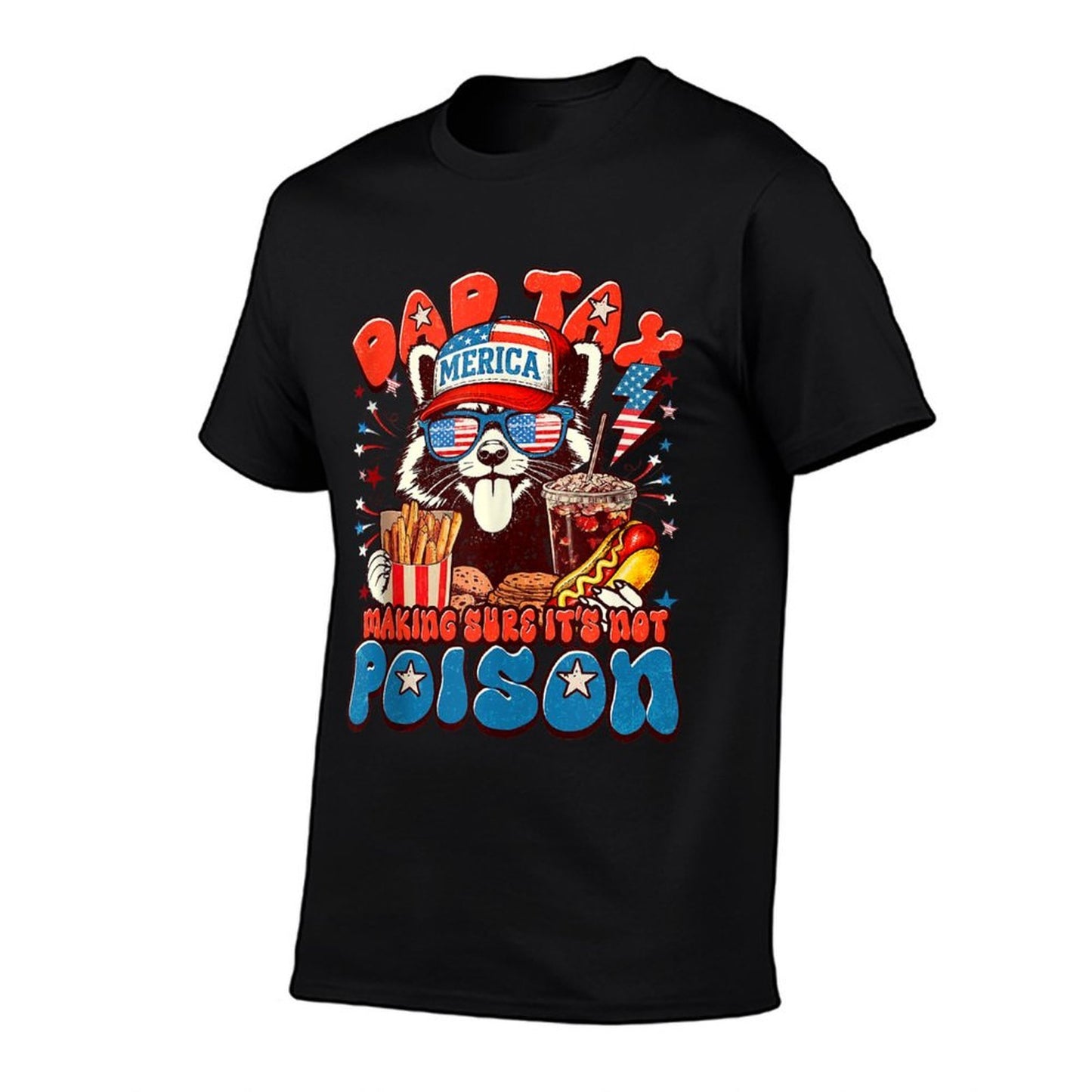 Funny Meme Dad Tax Making Sure It's Not Poison Fathers Day Moisture-wicking T-Shirt
