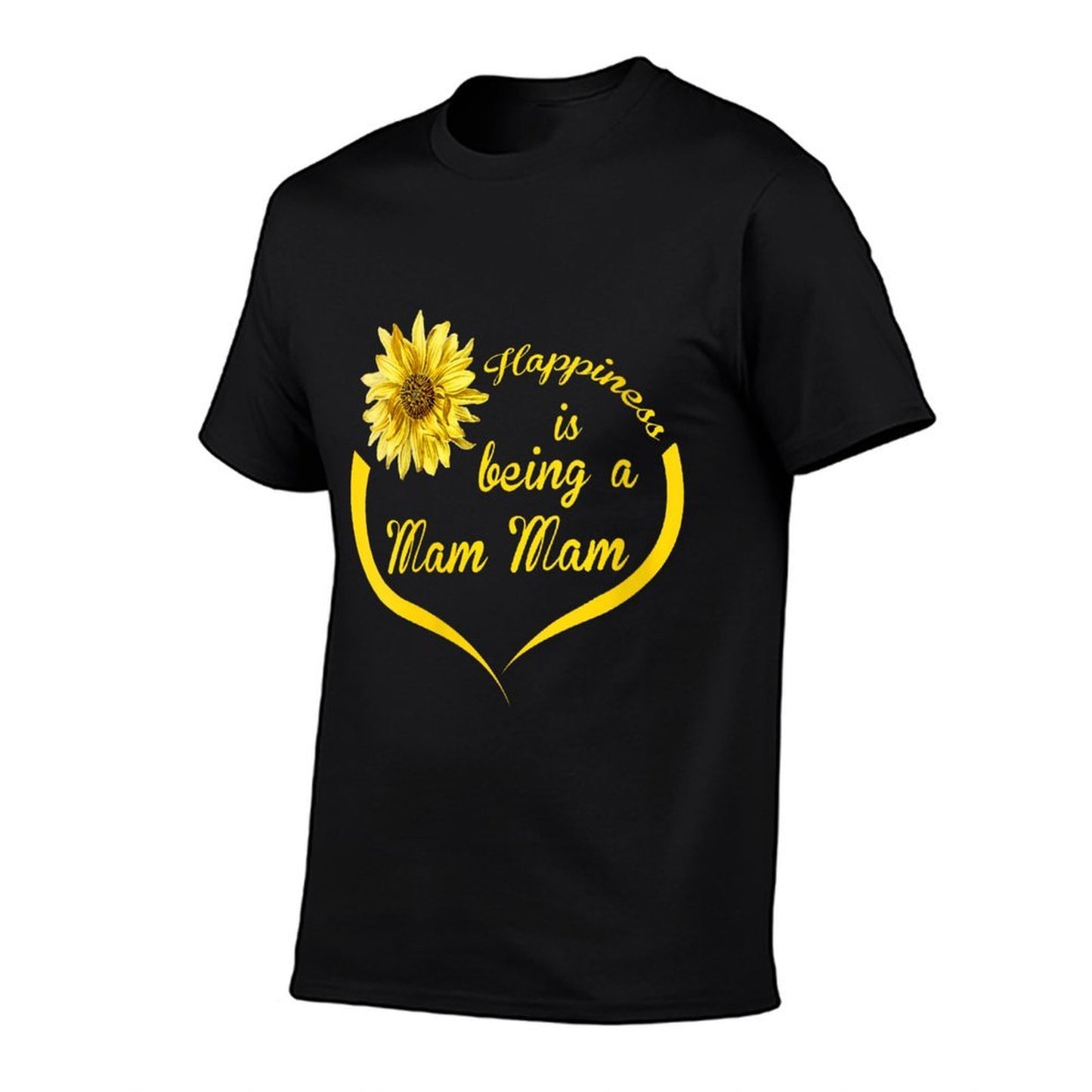 Womens Mam Gift Happiness Is Being A Mam High-quality Stitching T-Shirt