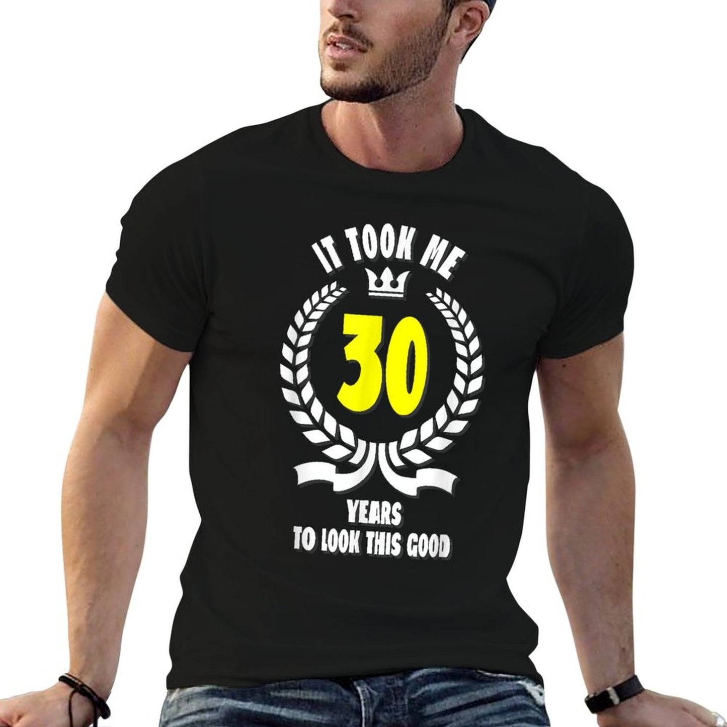 It Took Me 30 Years To Look This Good Funny 30th Birthday Lightweight T-Shirt