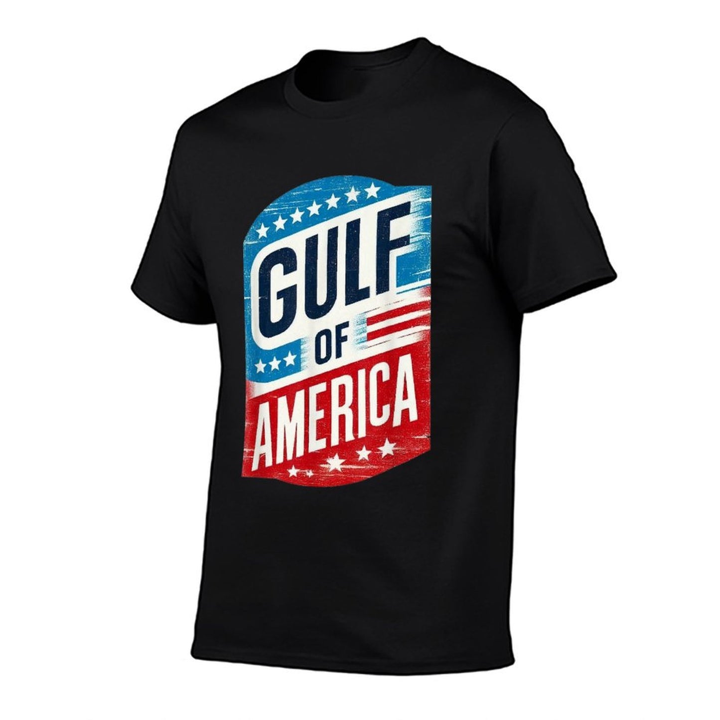 Gulf Of USA America Gulf Mexico Retro Patriotic 4th of July Eco-friendly Material T-Shirt