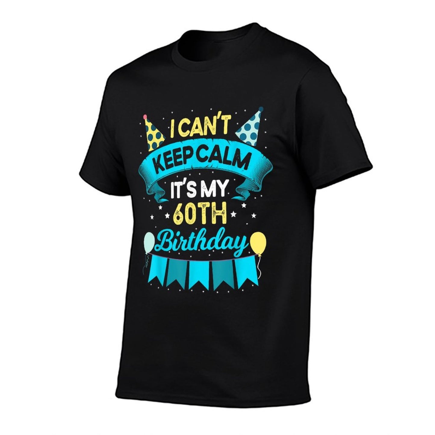 60 Year Old Men Women Birthday Gift It's My 60th Birthday Heathered Texture T-Shirt
