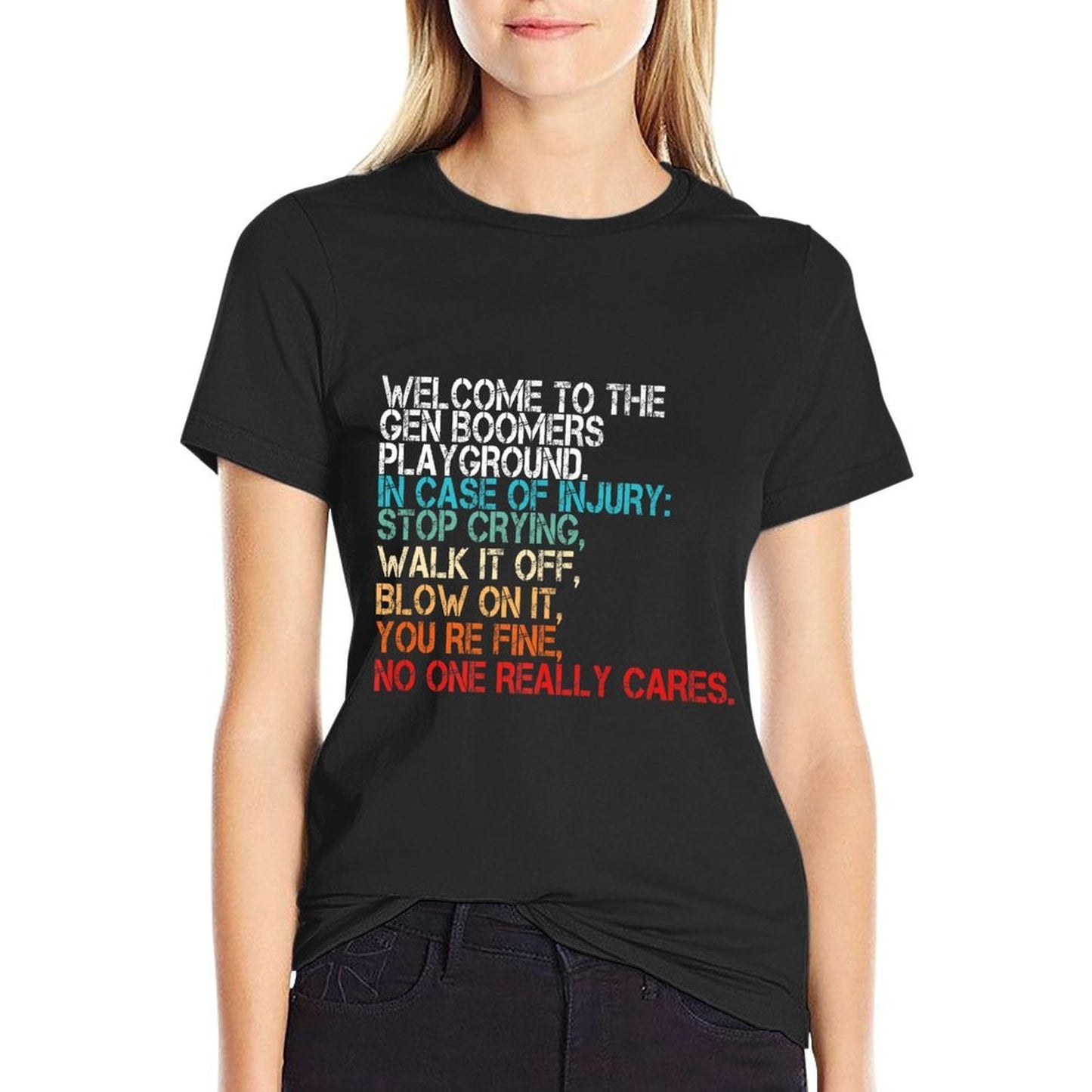 Welcome to The Gen Baby Boomers Playground 1946-1964 Premium Versatile T-Shirt