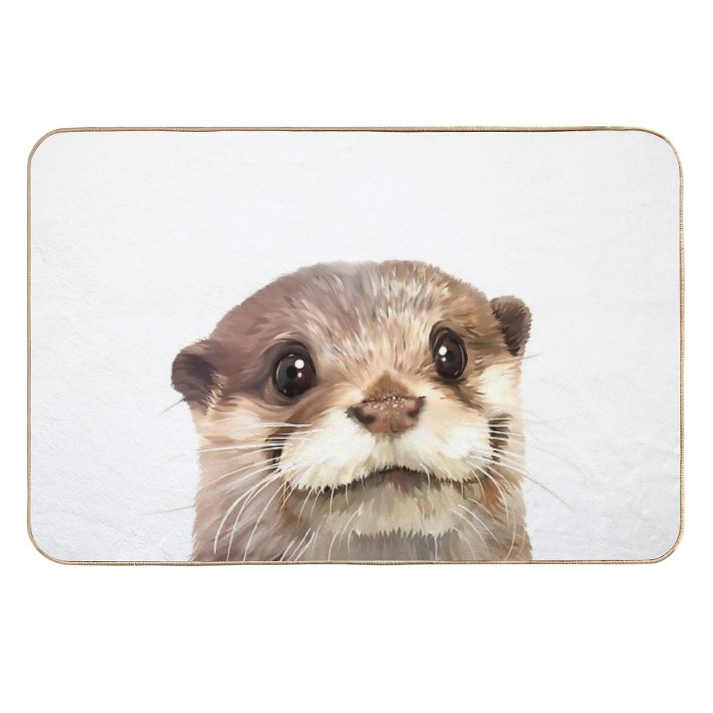 Otter Fade-Resistant Bath Mat