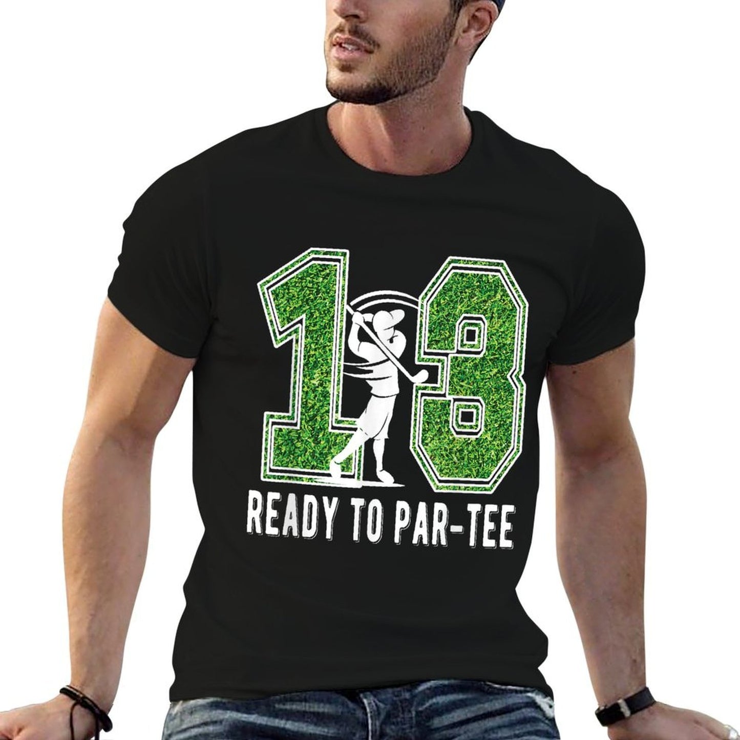 13th Birthday Golfer Boy Thirteen Year Old Golf Player Durable T-Shirt