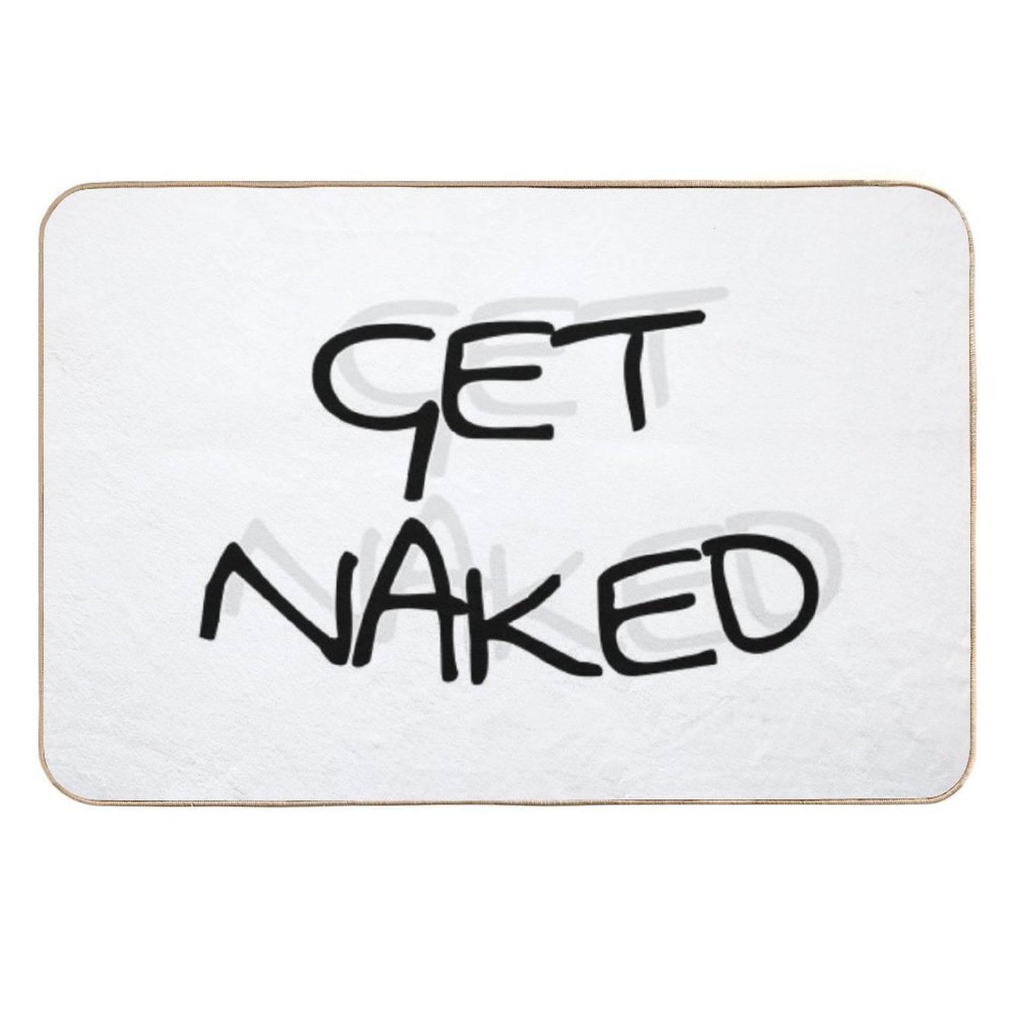 GET NAKED Dirt-Trapping Bath Mat