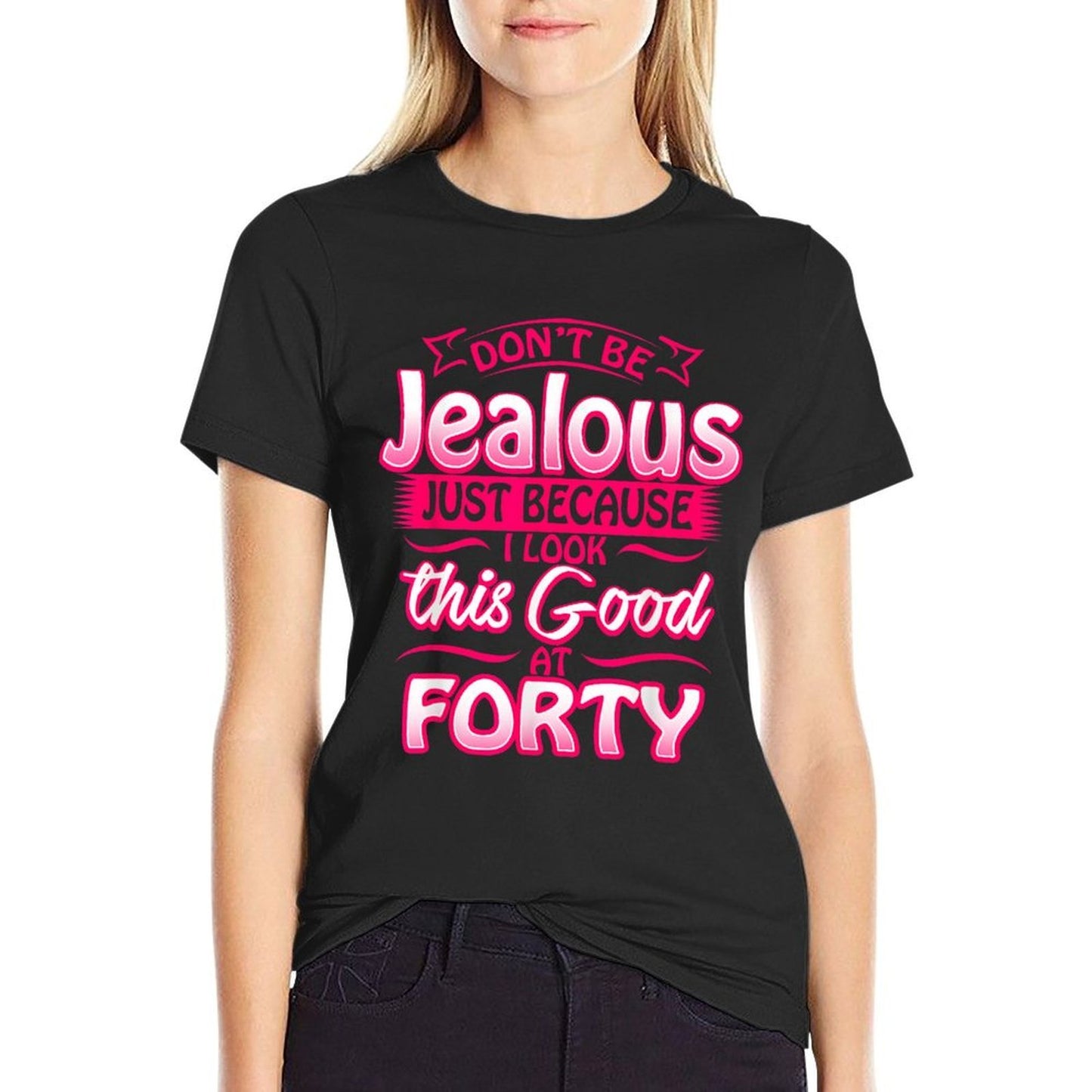 40th Birthday Gift Women 1978 Funny Bday Party Style High-quality Stitching T-Shirt