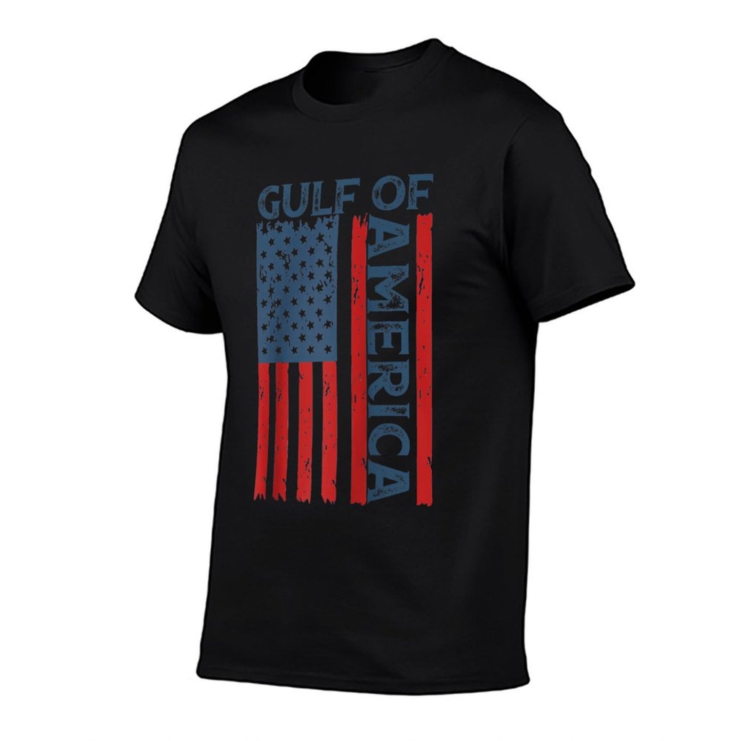 America's Gulf - Gulf Of USA America Funny USA American Flag Raglan Baseball Lightweight T-Shirt