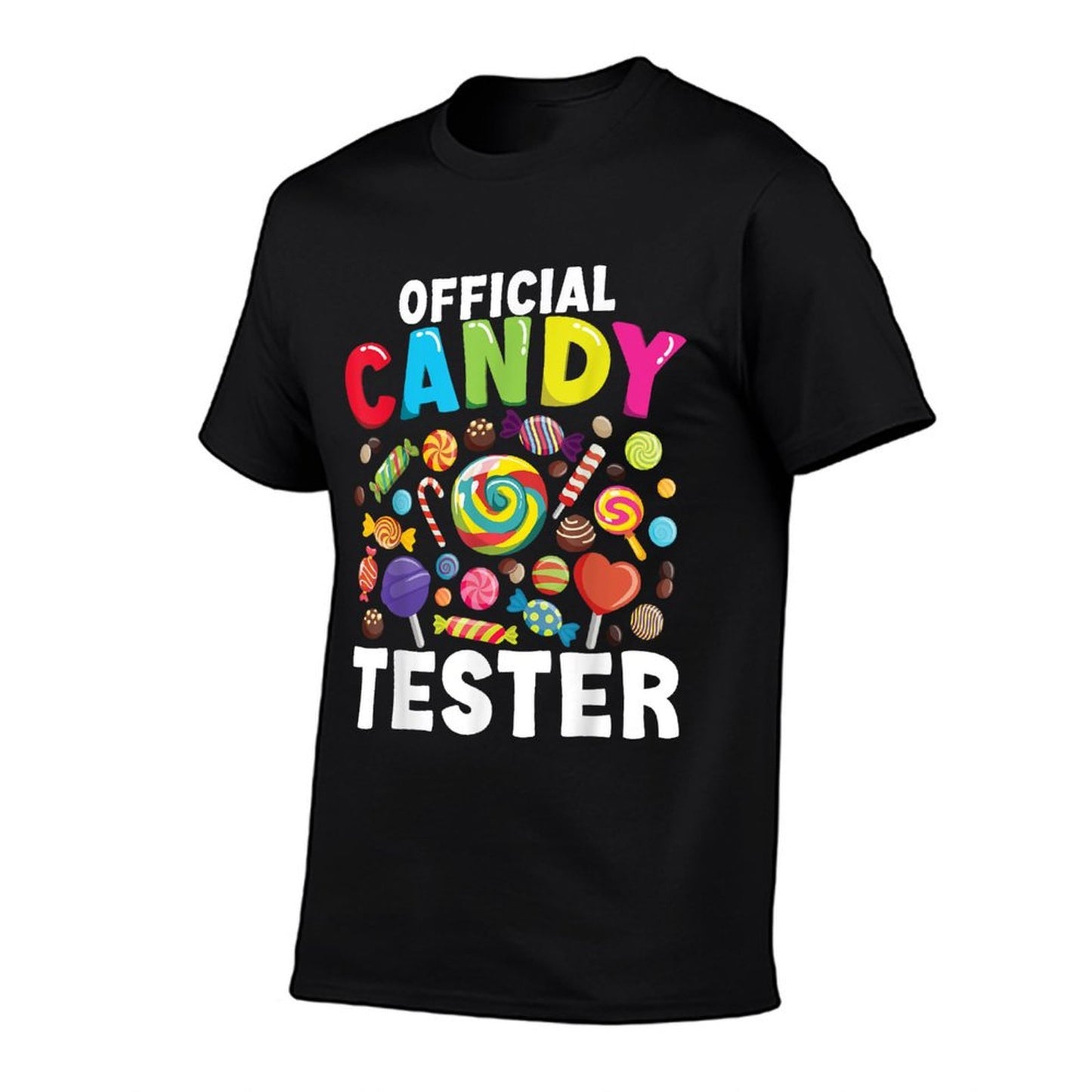 Official Candy Tester Lollipop Sweets Halloween Funny Quick-drying T-Shirt