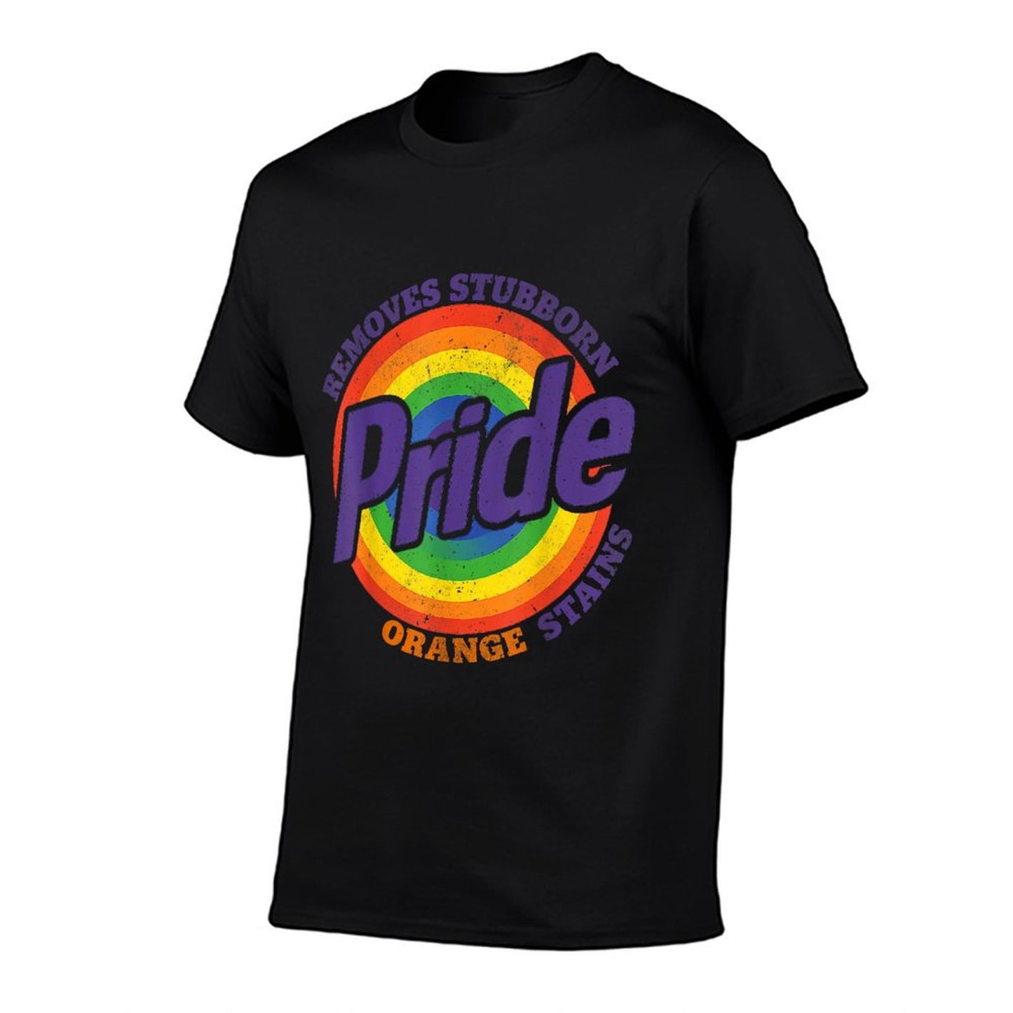 Pride Removes Stubborn Orange Stains Pride Month LGBTQ Retro Breathable T-Shirt