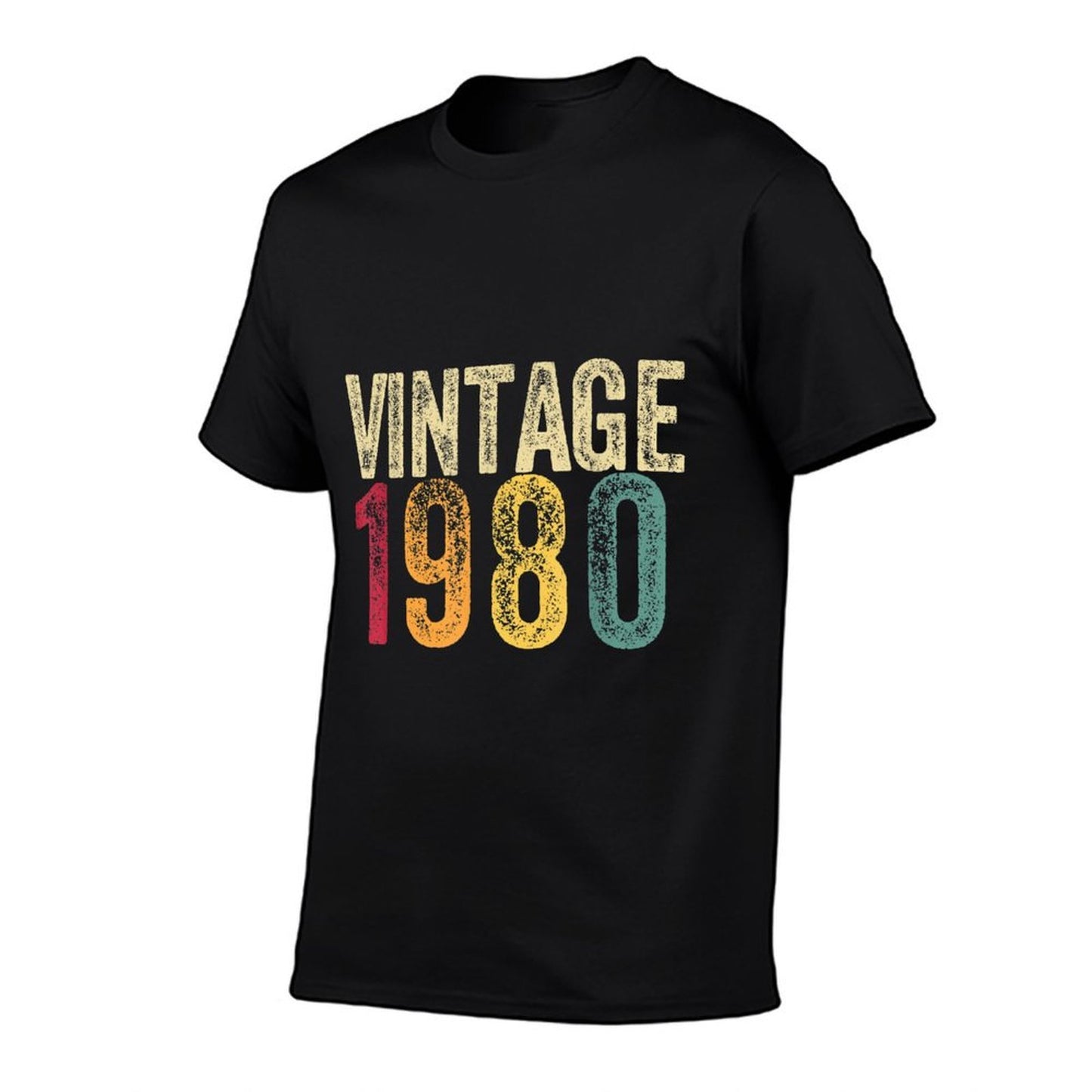 40th Birthday Gift 1980 40 Funny Retro Vintage Mens Womens Affordable Price T-Shirt